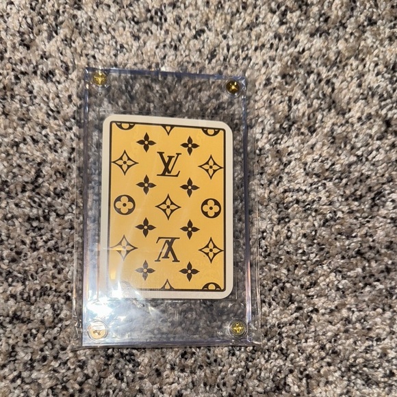 Authentic Louis Vuitton playing card eight of spades - Picture 3 of 5